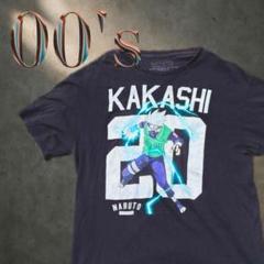 NARUTO ナルト 古着　カカシ Tシャツ Lサイズ アニメT y2k 黒