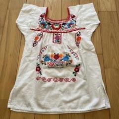 oaxacaメキシコ刺繍ワンピース＊2Y