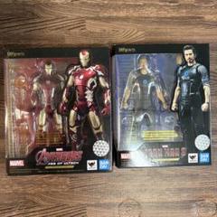 SHFiguarts アイアンマンMK43 &トニー・スターク フィギュアセット SHFiguarts アイアンマンMK43 &トニー・スターク フィギュア