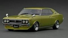 イグニッションモデル　　1/18 IG3357 エンジン模型 ローレル 日産 IG3037 1/18 Nissan Laurel 2000SGX (C130) Green | LINE UP