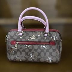 国内発送】COACH ダンシングキトゥン 子猫柄2WAYバッグ (Coach