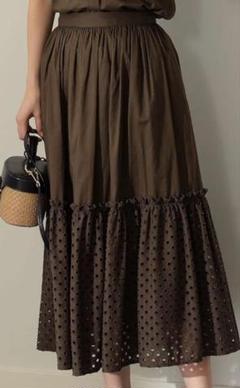 2025年最新】アイレット刺繍ロングスカートの人気アイテム