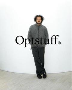 optstuff オプトスタフ　スウェットパーカー スウェット パーカー フルジップ ZIPパーカー 無地 リラックス
