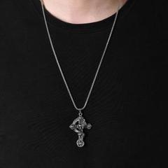 アナーキーシンボルネックレス　ストリート Vintage Anarchy Symbol Black Color Pendant Mens Boys Pendant