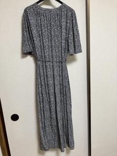 ロペピクニック 花柄プリーツロングワンピース