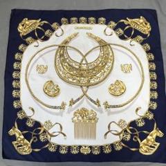 HERMES エルメス スカーフカレ90 LES CAVALIERS D'OR HERMES エルメス カレ90 LES CAVALIERS D'OR 黄金の騎士