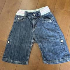 ポンポネット　デニム ハーフパンツ S(140センチ)