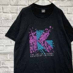 USA製90sヴィンテージTシャツ！シングルステッチ　ブラック半袖古着XL79