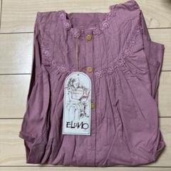 ☆ヴィンテージ　60年代　昭和レトロ　赤の小花柄　未使用　ネグリジェ☆ ○[60s70s80s vintage ヴィンテージ 花柄 千鳥 ハイネック