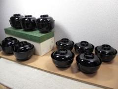 人間国宝　大野昭和斎　霞塗　懐石膳　5客セット 人間国宝 大野昭和斎 霞塗 懐石膳 5客セット