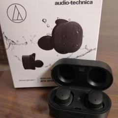 audio−technica ワイヤレスイヤホンATH-SPORT7TW BK
