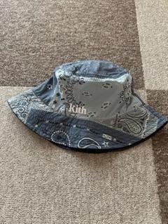 KITH バケットハット バンダナ柄KHM050990 ブラック 楽天市場】【中古】KITH | キース バケットハット ハット