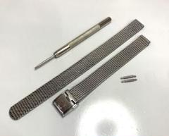 激安オメガレディースssメタルベルト弓間巾12mm長さ160mm