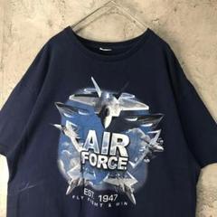 Z3056古着　Tシャツ ネイビー　90s Y2K