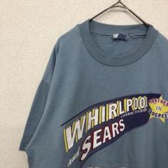 ヘインズ　tシャツ プリント　シングルステッチ　アメリカ古着　L 1709
