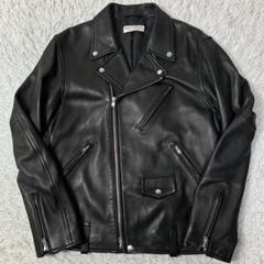 美品 Lサイズ BEAUTY&YOUTH ライダースジャケット 羊革 ダブル 美品 Lサイズ BEAUTY&YOUTH ライダースジャケット 羊革 ダブル