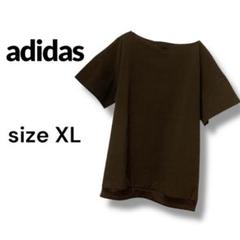 adidas CLIMALITE TシャツブラックXL レディース吸汗速乾