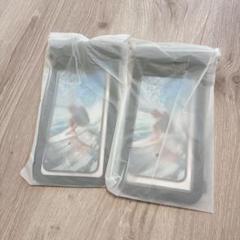 スマホ 防水ケース IPX8 完全防水 タッチ可能　水中撮影可能　ブラック