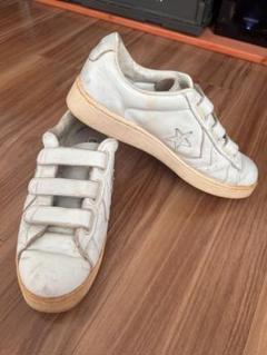 CONVERSE ホワイト ベルクロシューズ　90s