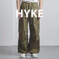 [ほぼ未使用]HYKE M-51 TYPE SHELL PANTS カーゴパンツ HYKE(ハイク) メンズ・レディースともに愛されるパンツ「M-51