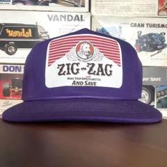 新品■キャップ■zigzag ■パープル■ 帽子■アメカジ■コットンのサムネイル