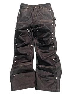 RYE CHASIN(ライチェイシン) - Wash Aged Big Damage Jeans