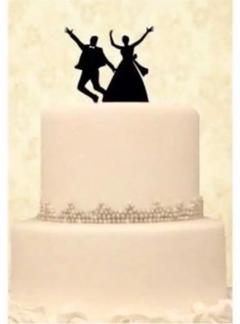 ケーキトッパー ウェディング シルエットの中古 未使用品を探そう メルカリ