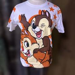 美品　ディズニーリゾート150 Tシャツ チップとデール