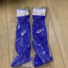 asics XSS098 青 ソックス 21〜23cm 2足セットのサムネイル
