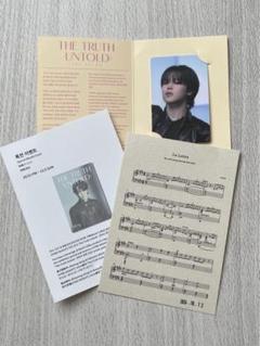 BTSジミン The Truth Untold 韓国 展示会 入場特典 トレカ BTS ジミン The Truth Untold ソウル展示会 入場特典トレカ