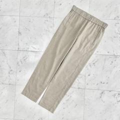 theory セオリー　パンツ　ストレッチ　麻　リネン　ベージュ　P