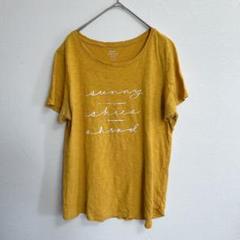 OLD NAVY マスタード Tシャツ 【M】