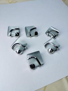 ボタン 22mm ハンドメイド レトロ DIY (6個セット)
