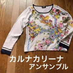 COMPAGNIA ITALIANA(コンパニーアイタリアーナ)モヘアニット(サイズS)(ホワイト) セール】ふわふわモヘア風ニットプルオーバートップス（ニット