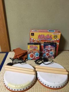 動作確認済み　太鼓の達人　タタコン2台　ソフト2つ　プレステ2