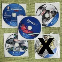 PS4ゲームソフト サッカーゲーム 4本セット