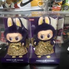 Labubu X Pronounce Wings Of Fortune Series Purple Figures