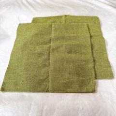 ⭐︎クッションカバー　黄緑　50×50cm おしゃれ　かわいい　チャック付き