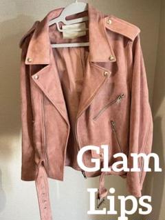 ☆Glam Lips☆エコスエードアンティークボタン3rdタイプジャケット☆