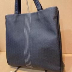 【美品】LOEWE ロエべ ハンドバッグ ナイロン レザー