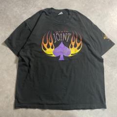 90s USA製 HARD ROCK The JOINT ファイヤー Tシャツ
