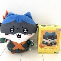ヒロアカ ちいかわ コラボ 爆豪 ハチワレ ぬいぐるみ S バクドッグ 僕のヒーローアカデミア×ちいかわ マスコット（爆豪勝己