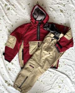 90s NORDICA スノボウエア セットアップ アノラック ハーフジップ 90s NORDICA スノボウエア セットアップ アノラック ハーフジップ