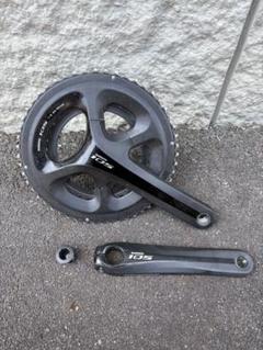 SHIMANO - シマノ　クランクセット105   52-36  170mm Amazon | SHIMANO(シマノ) 105 FC-R7000 クランクセット 52/36T