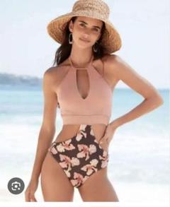 ALEXIASTAMバイカラーワンピース水着 ALEXIA STAM - TOP SHOPバイカラーワンピース水着の通販 by