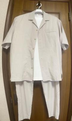 セットアップ GLOBAL WORK 夏服 メンズ 半袖 長ズボンのサムネイル