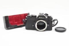 美品 NIKON FM ブラック フィルムカメラ　モルト新品交換済　M196 美品 NIKON FM ブラック フィルムカメラ モルト新品交換済 M196