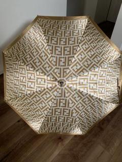 FENDI フェンディ　長傘　ベージュ