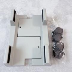 PCスタンド キャスター付き CPU台 可動 幅調整 白 新品