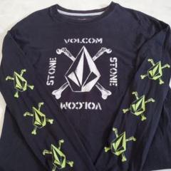 VOLCOM ロングスリーブ Tシャツ 黒